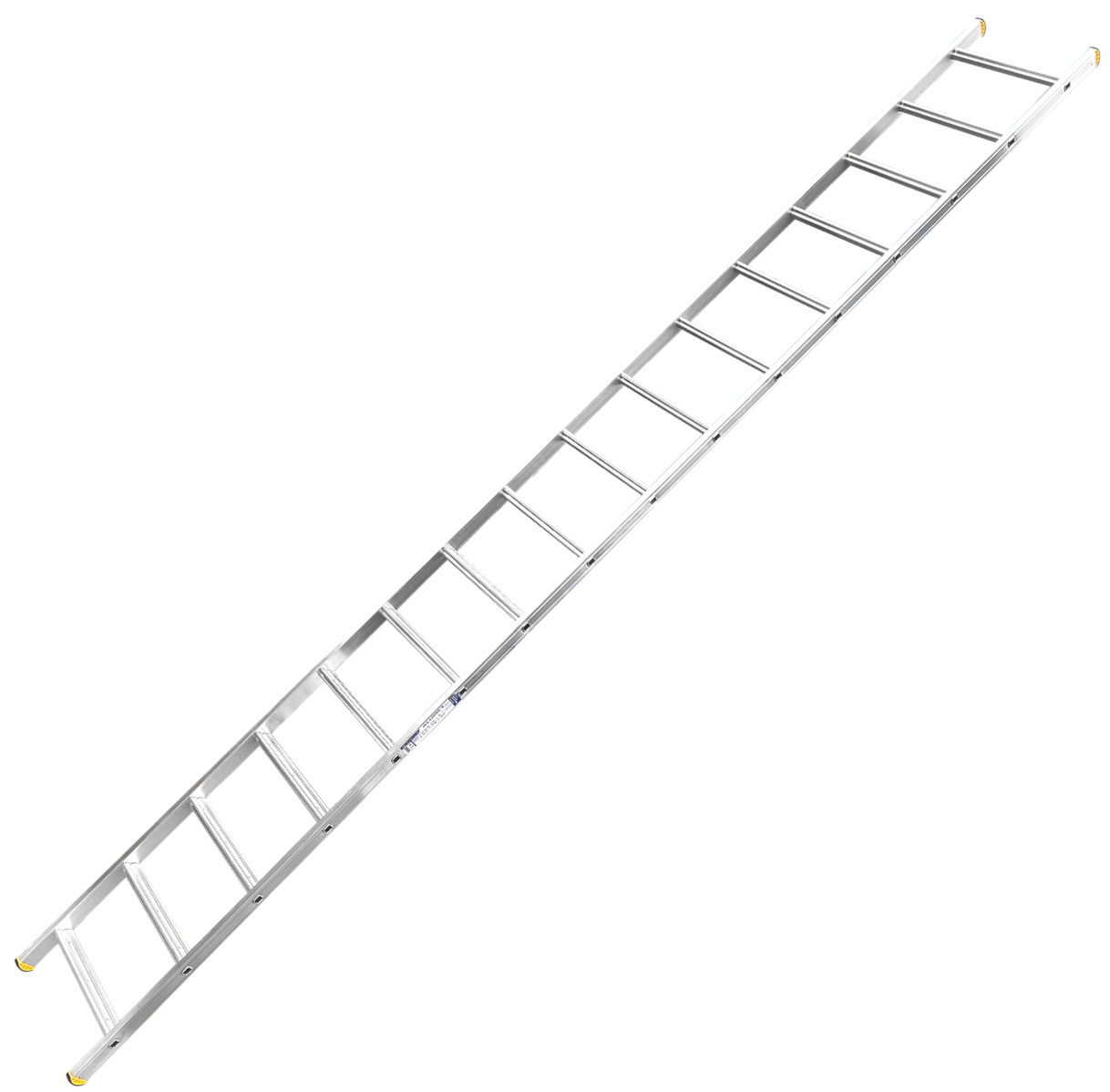 Односекционная лестница 1х16 Алюмет HK1 5116, алюминий - фото